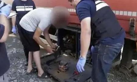 Ввезенную в Грузию взрывчатку водителю передали сотрудники СБУ на Украине Ввезенную в Грузию взрывчатку водителю передали сотрудники СБУ на Украине