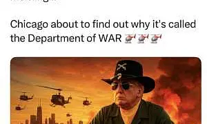 Трамп намекнул, что может задействовать "министерство войны" в Чикаго Трамп намекнул, что может задействовать "министерство войны" в Чикаго