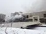 Как тушили пожар в ИНИОН