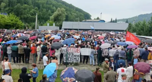 Жители Горно-Алтайска протестуют против реформы местного самоуправления и оккупации алтайских земель олигархами 