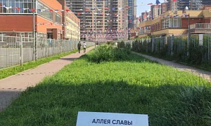 Петербурженка сорвала со стендов детские рисунки на военную тему, ее задержали