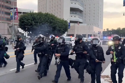 трамп отправит 2000 военных нацгвардии на подавление мятежа нелегальных мигрантов  в калифорнии  - Сайт Газеты «Совершенно Секретно»